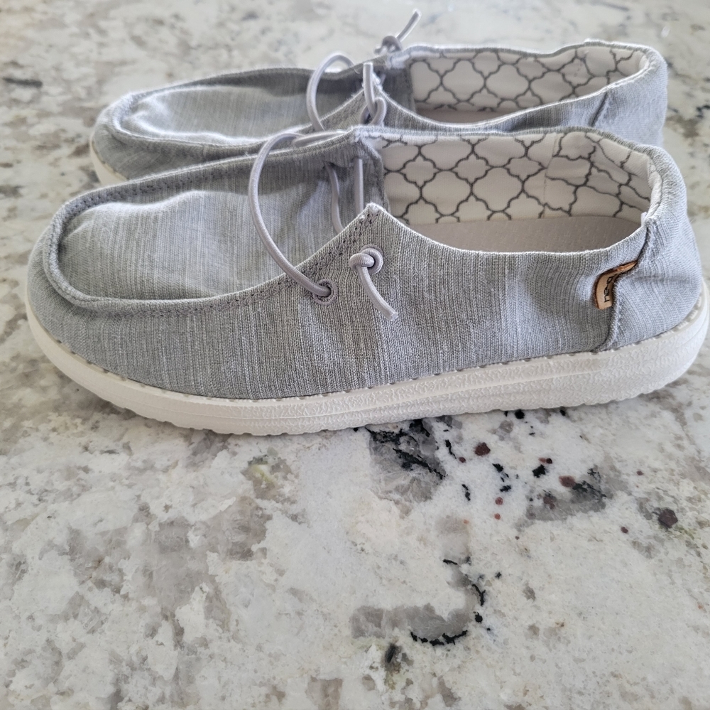 Girls Hey Dudes 2Y Grey